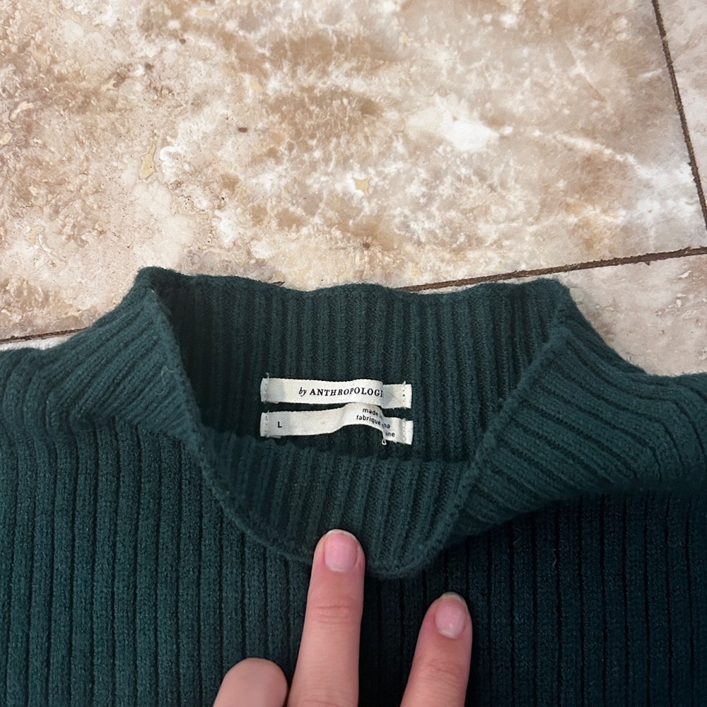 Anthropology mock neck sweater - Picture 3 of 4